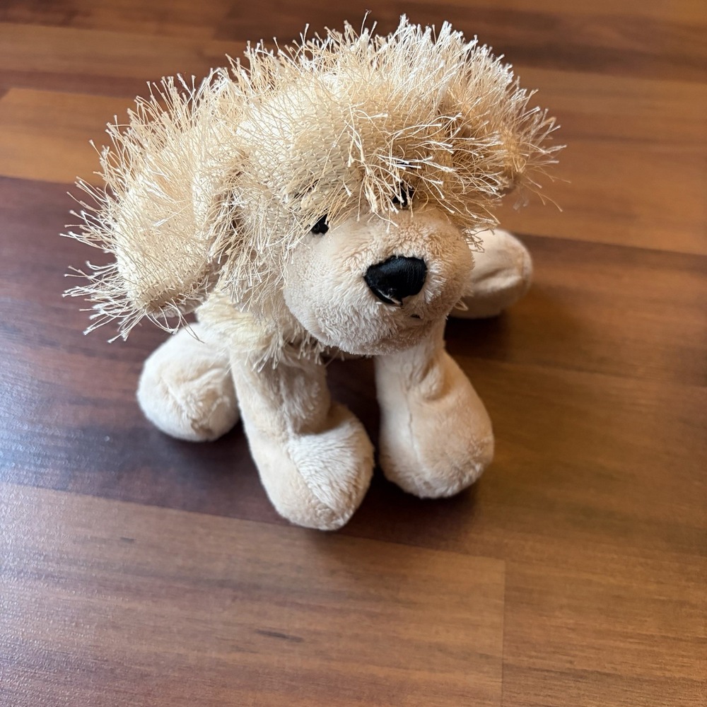 Ganz Webkinz Golden Retriever Plush Tan Dog Stuffed Animal HM010 No Code Vintage